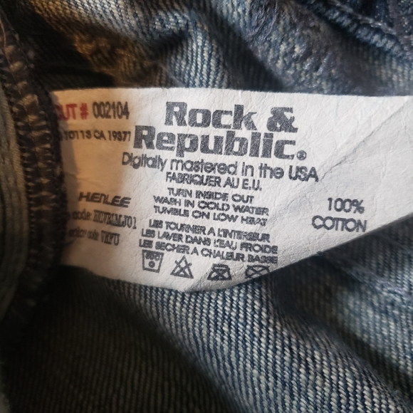 Rock & Republic Henlee Bootcut Jeans Sz 29 - Picture 11 of 15